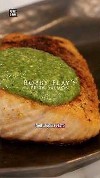 MORE IN EPISODE 21! Salmon with Arugula Pesto & Roasted Lemon