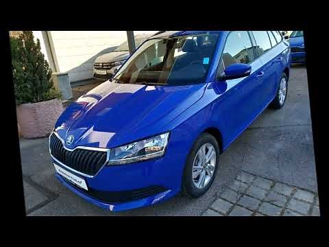 Skoda Fabia Combi MPI Energy blau uni 2022