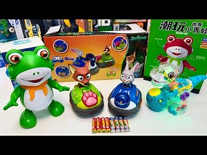 Unboxing Electric Gear Dinosaur, Dancing Frog, Zootopia Remote Control Car, Electric frog