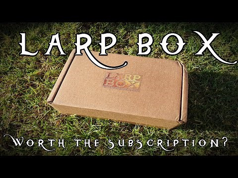 LARP BOX - Unboxing & First Impressions | LARP Butler |