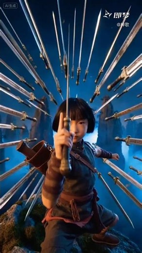 Zombie vs. Girl 殭屍大戰少女🔥🔥🔥seedance2.0即梦ai视频精选区topshorts #aivideo #aishorts #anime #seedance2 #即梦ai