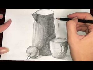 Still life drawing easy for beginners