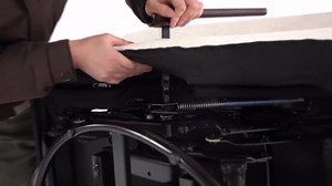 Oversized Recliner Chair, 26" Extra Wide 360° Swivel Rocker Recliner with Adjustable Headrest, Chenille Glider Rocking Nursery Chair with Overstuffed Armrest, Lumbar Support, White