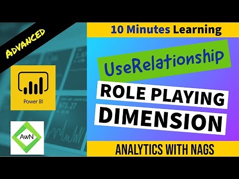 Power BI Tutorial (19/50) - What is Role Playing Dimension or UseRelationship