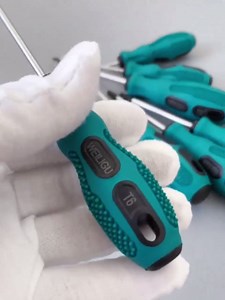 11-Piece Professional Torx Screwdrivers Set T5-T30 Precision Star Screwdriver Bit Sets Magnetic Tips with Ergonomic Handle