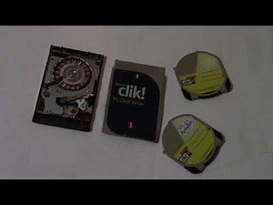 The Iomega Clik!/PocketZip Drive System (Spoiler: It Doesn't Work)