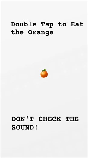 Don't check the sound