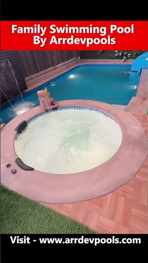Family swimming pool by Arrdevpools