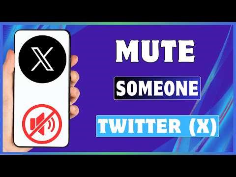 How To Mute Someone On X | Mute People On Twitter X Account