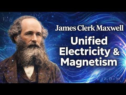 James Clerk Maxwell – The Man Who Unified Electricity and Magnetism.
