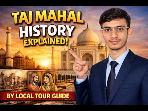 Taj Mahal History Explained 🇮🇳 | Local Guide Reveals Untold Secrets!
