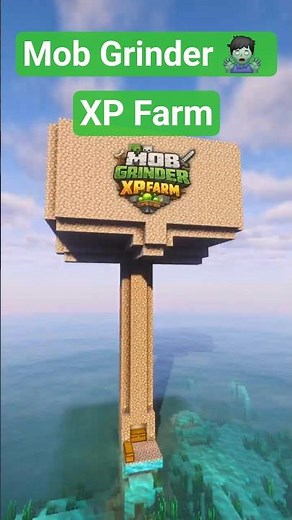 Minecraft mob grinder XP farm build ⚒️💀✨| Episode #5 Noob To Netherite