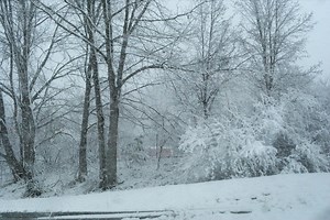 ‘Exceptionally Heavy Snowfall Rates’ in Clinton Thursday