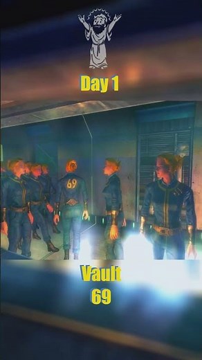 FNV | 🥳welcome to the vault! Day 1 in Vault 69 😎 | #fallout #falloutnewvegas #FNV