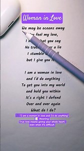 Easy English Karaoke | Woman in Love – Sing & Learn English