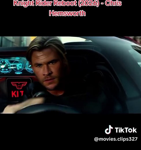 Knight Rider Reboot (2026) - Chris Hemsworth, Margot Robbie | Concept Trailer #knightrider #movietrailer #fyp #foryou #moviesclips327
