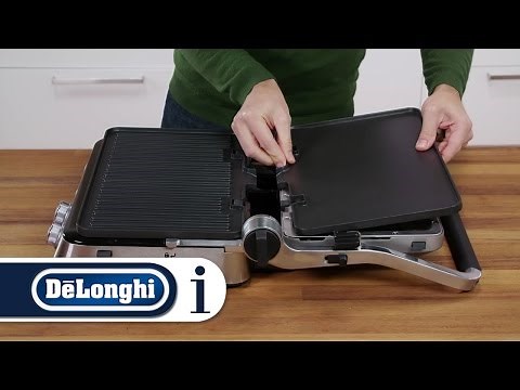 How to set up your De'Longhi CGH1012D, CGH1020D or CHG1030D MultiGrill for the first time