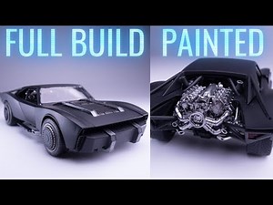 The Batman Batmobile 1/35 Bandai Model Kit | FULL BUILD