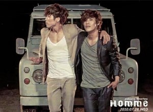 Lee Hyun & Changmin's Homme collab single released