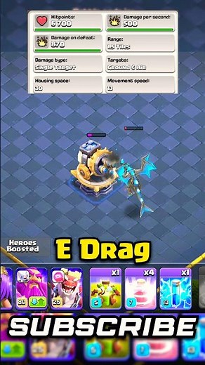 30 House space troops Vs Multi Gear Tower #coc