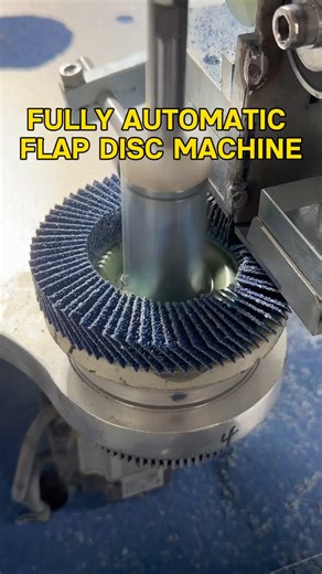 Fully Automatic Flap Disc Machine | High Efficiency & Stable Operation