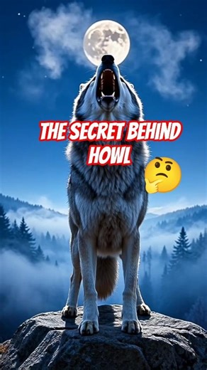 The Mysterious Wolf Howl 🐺 | Learn English in 45s #learnenglish #animals