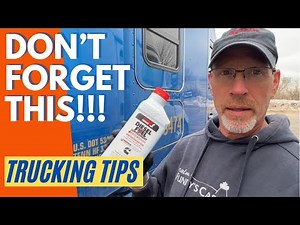 Diesel Fuel Supplement (Anti-Gel) - When, Why, and How Truckers Should Use It