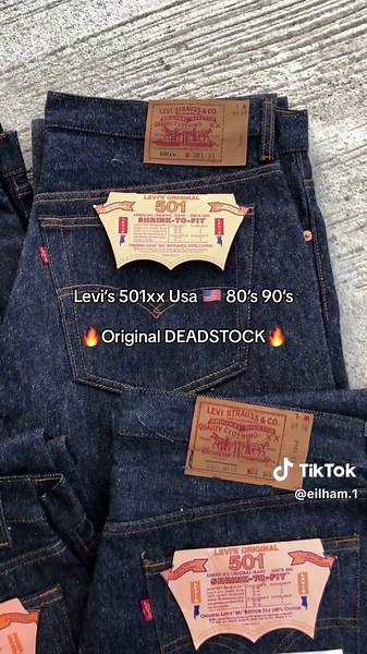 Levi’s 501xx Vintage Denim Collection