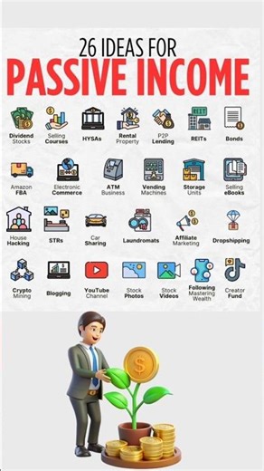 💸 26 Best Passive Income Ideas to Build Wealth in 2025 | Start Earning While You Sleep! 💼