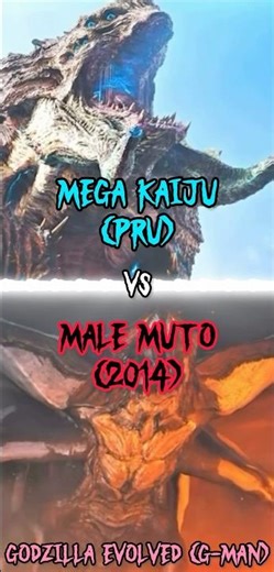 MEGA KAIJU (PRU) VS MALE MUTO (2014) | #godzilla2014 #pacificrimuprising