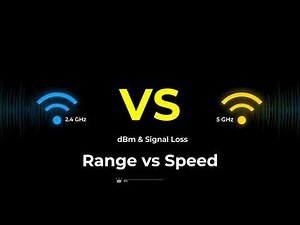 2.4GHz vs 5GHz Wi-Fi Explained | dBm, Signal Loss & Range