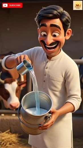 He Mixed Water in Milk🥛Then Lost Everything | Zindagi Ka Sandesh | #youtubeshorts #hindistories