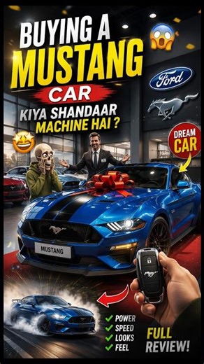 Dream Car Unlocked ✅ Mustang Beast Mode ON 🐎🔥 | Buying a Mustang 😱🔥 Kiya Shandaar Machine Hai Boss |
