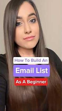 How To Build An Email List As A Beginner