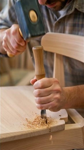 Log sound creates satisfying 🪵😍 #woodworking #chainsaw #handmade