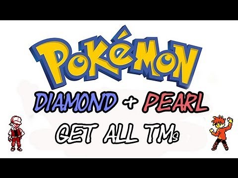 Pokemon Diamond and Pearl - How To Get Every TM | Action Replay Codes
