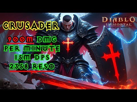 CRUSADER - 900M PER MIN. 15M DPS