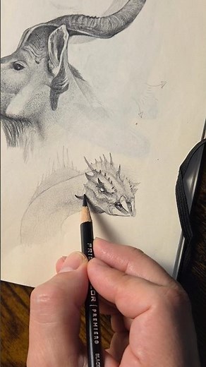 Summoning a Serpent Creature from the Shadows