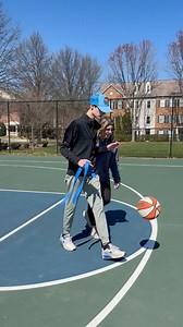 Go Gabe! Caroline has taught him how to dribble! #autism #basketball | For The Love of Gabe