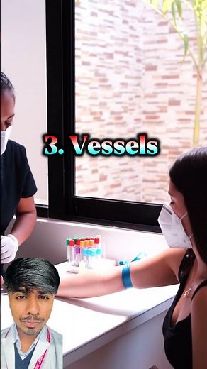 "Blood🩸 Sample Collection: Types of Vessels Explained 🩸"#rohitnursetalks #shorts