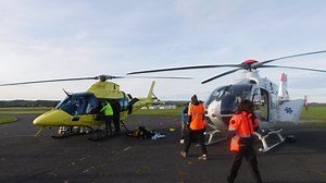 Santé : c’est quoi cet hélicoptère jaune qui gronde depuis quelques jours dans le ciel du Cantal ?