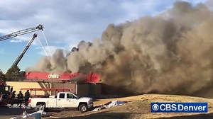 Wow! That's the smoke from the fire at the Chili's in Highlands Ranch: http://cbsloc.al/2ioyVox | CBS Colorado