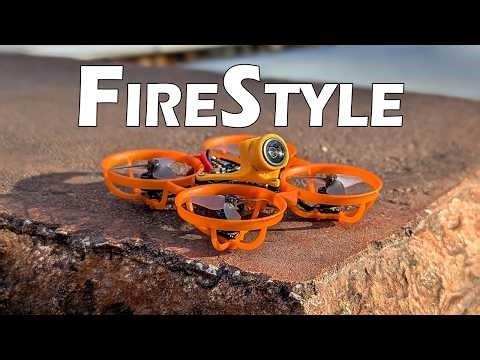 Bespoke Whoop in the US // GameHat Aerial FireStyle // Whoop Pilot Approved
