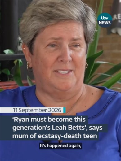 A mother whose teenage son died after taking ecstasy on his first-ever holiday with friends says he needs to become this generation’s Leah Betts to stop others making “a silly decision”. Ryan Long was just 18 when he went to Ibiza and took a pill at the first club he visited on the first night. Six days later, after falling into a coma and going into kidney failure, he died. Ryan’s death, in July 2025, came 30 years after the death of another Essex teenager, 18-year-old Leah Betts who had taken