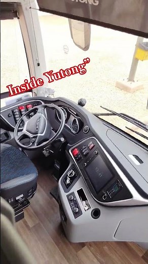 Yutong Bus Dashboard View 🚍🔥