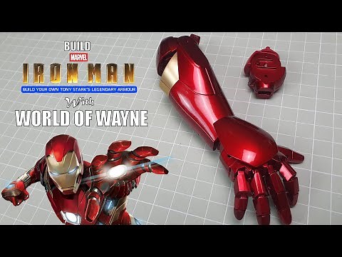 Build the Mark III Iron Man Armour - Part 7,8,9 and 10 - The Right Forearm and Shoulder Joint