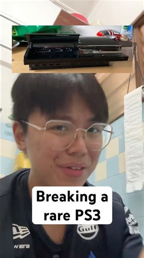 I broke a rare PS3 model