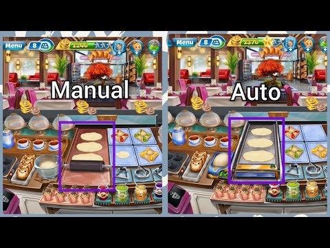 Cooking Fever - Pastry Chalet Level 40 (3 Stars) With & W/O Automatic Machine