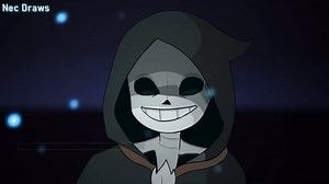 Reaper!Sans Vs Geno!Sans (Animation) on Make a GIF