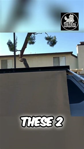 EEZI Awning Setup on 4Runner TRD Pro #shorts